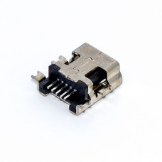 Роз'єм mini USB, гніздо 5pin, SMD монтажне на плату реєстратора, USB-MINI-3