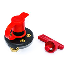 Вимикач маси (ключ) ASW-A01, 12 / 24V з ковпачком, OFF-ON, 2pin