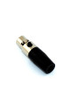 Гніздо mini XLR 5pin, корпус metal, на кабель