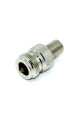 Перехідник RF, гніздо N - гніздо F, корпус metal