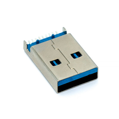 Штекер USB 3.0, AM для флешки, монтажний на плату, USB-3AM-2