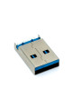 Штекер USB 3.0, AM для флешки, монтажний на плату, USB-3AM-2