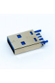 Штекер USB 3.0, AM для флешки, монтажний на плату, USB-3AM-3