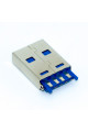Штекер USB 3.0, AM для флешки, монтажний на плату, USB-3AM-3