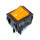 Перемикач широкий KCD2-201N-B, 30A, led 220V, 4pin, Yellow