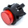 Кнопка з фіксацією PS18-16 25мм, 16A, 4pin, 220V, Red