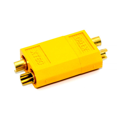 З'єднувач проводів 2pin, XT60, 60A, комплект (штекер і гніздо)