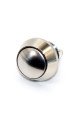 Кнопка антивандальна GQ12B, випукла, IP67, без фіксації OFF-(ON), 2pin, metal
