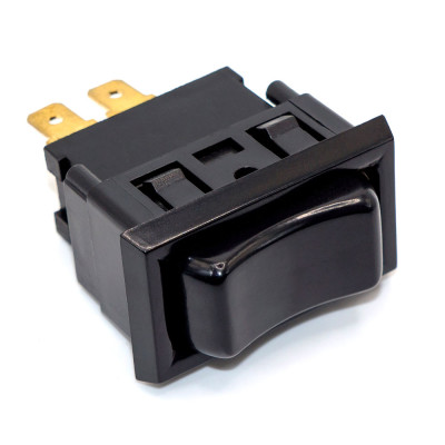 Перемикач авто ASW-06-103, 20A, 3pin, чорний корпус, ON-OFF-ON