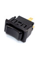 Перемикач авто ASW-06-103, 20A, 3pin, чорний корпус, ON-OFF-ON