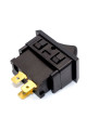 Перемикач авто ASW-06-103, 20A, 3pin, чорний корпус, ON-OFF-ON
