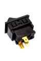 Перемикач авто ASW-06-103, 20A, 3pin, чорний корпус, ON-OFF-ON