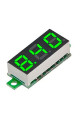 Цифровой вольтметр DC2.4-30V, LED дисплей 23х10х6мм, с кабелем 2pin, Green