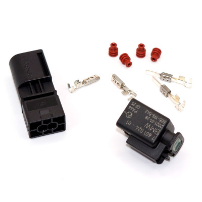 Роз'єм авто герметичний на 2 контакти, BMW, 1x2pin-2.5, 7601024-1, комплект