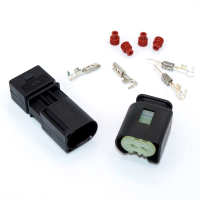 Роз'єм авто герметичний на 2 контакти, BMW, 1x2pin-2.5, 7601024-1, комплект