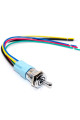 Тумблер авто TS16-11EL, IP67, підсвічування LED RGB 12-24V, 20A, 6pin