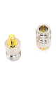Перехідник SMA standard (female) - N type (female), корпус metal, тип 1