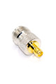 Перехідник SMA standard (female) - N type (female), корпус metal, тип 1