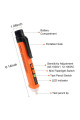 Безконтактний детектор напруги PM8909, PEAKMETER