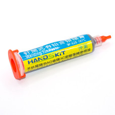 Паяльна паста з припоєм HandsKit SP-628, 181°C, 35г, шприц