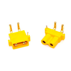 Роз'єм живлення XT30PW, 2pin, 30A, комплект, кутовий