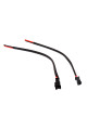 Роз'єм живлення mini DC на 2 контакти SM2.54-2P (штекер + гніздо), кабель 20AWG