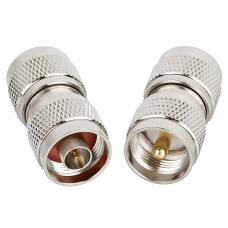З'єднувач N type – UHF, штекер N-type (male) – штекер UHF (PL-259) (male)