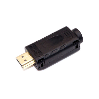 Штекер HDMI, 20pin, кабель під гвинт-термінал, пластик