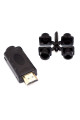 Штекер HDMI, 20pin, кабель під гвинт-термінал, пластик