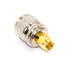 Перехідник UHF - SMA, штекер UHF (PL259) (male) – штекер SMA standard (male), metal