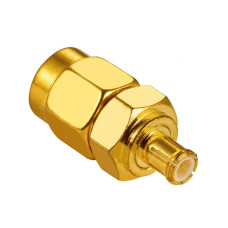 Перехідник SMA - MCX, штекер SMA standard (male) - штекер MCX (male)