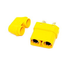 Роз'єм живлення, гніздо (female) 2pin, XT90H-F, 90A, на кабель