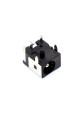 Гніздо живлення 5.5x2.5мм, HQ, 3pin, монтажне у плату, корпус металевий