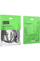 Патч-корд для интернета RJ-45 Cat.6, US02, LAN (8p8c) 1Gbps, 1м
