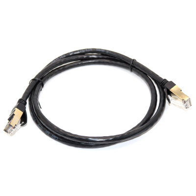 Патч-корд для интернета RJ-45 Cat.6, US02, LAN (8p8c) 1Gbps, 1м