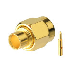 Разъём SMA, штекер SMA (male) standard, на кабель RG-402, gold