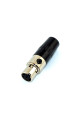 Гніздо mini XLR 5pin, корпус metal, на кабель