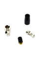Гніздо mini XLR 5pin, корпус metal, на кабель