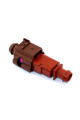 Разъём авто герметичный на 2 контакта, VAG, 1x2pin-1.5, комплект, brown