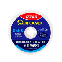 Лента для удаления припоя 2.0mm R300, MECHANIC, катушка 1.5м