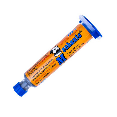 Solder Paste V4B45, MECHANIC, Flux IPX4, 40г, в шприце, 138°С