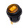 Переключатель KCD1-8-101NW d- 20мм, IP65, led 12V, 20А, 3pin, Yellow