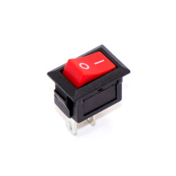 Переключатель клавишный мини KDC5-101 3А 2pin красный