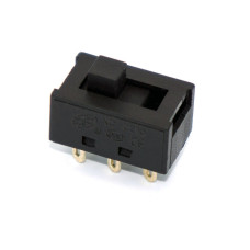Перемикач для фена, SS-22N02, ON-OFF, 6pin, чорний, т.1