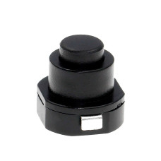 Кнопка для ліхтарика KAN-10A, з фіксацією, 2pin, т. 4, 11x11мм