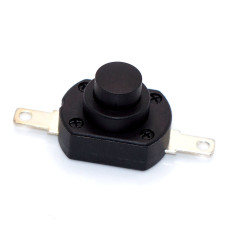 Кнопка для ліхтарика KAN-9, з фіксацією, 2pin, т. 3, 6A