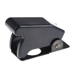 Крышка SAC-01 к тумблеру 12мм, корпус матовый, black