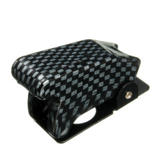 Крышка SAC-01 к тумблеру 12мм, корпус матовый, Carbon