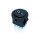 Переключатель клавишный KCD5-2-101 мини, круглый 15мм, 3А, 2pin, Black